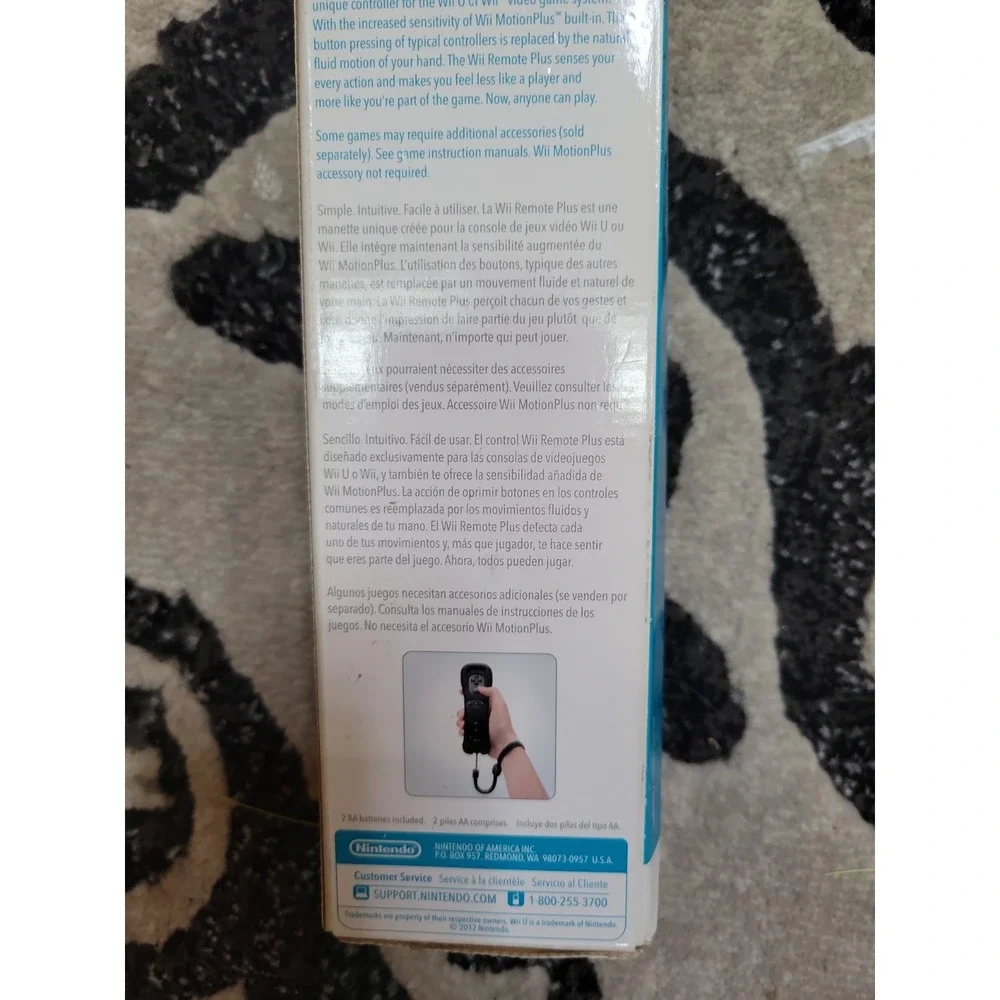 Wii Remote Plus New Unopened Console Games Controller